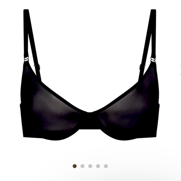 SKIMS-  SHEER UNDERWIRE SCOOP BRA - Picture 1 of 2